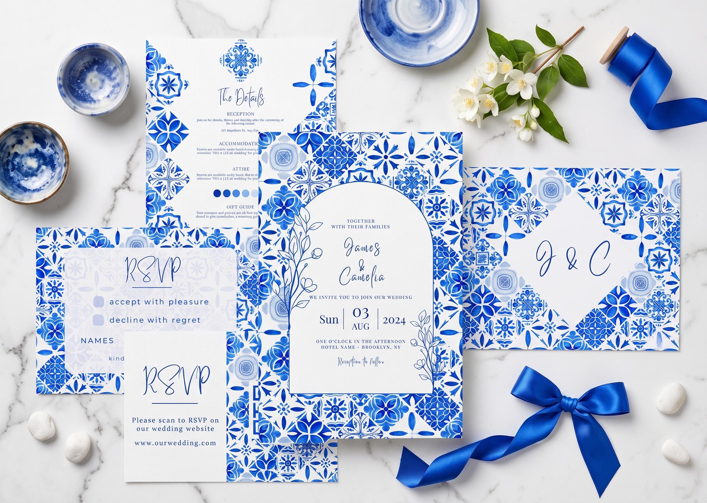 Santorini Blue Suite