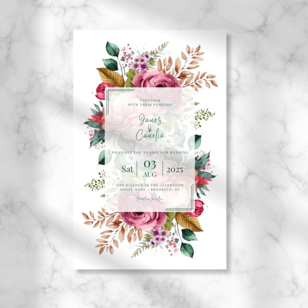 Rose Garden Invitation from the Rose Garden collection