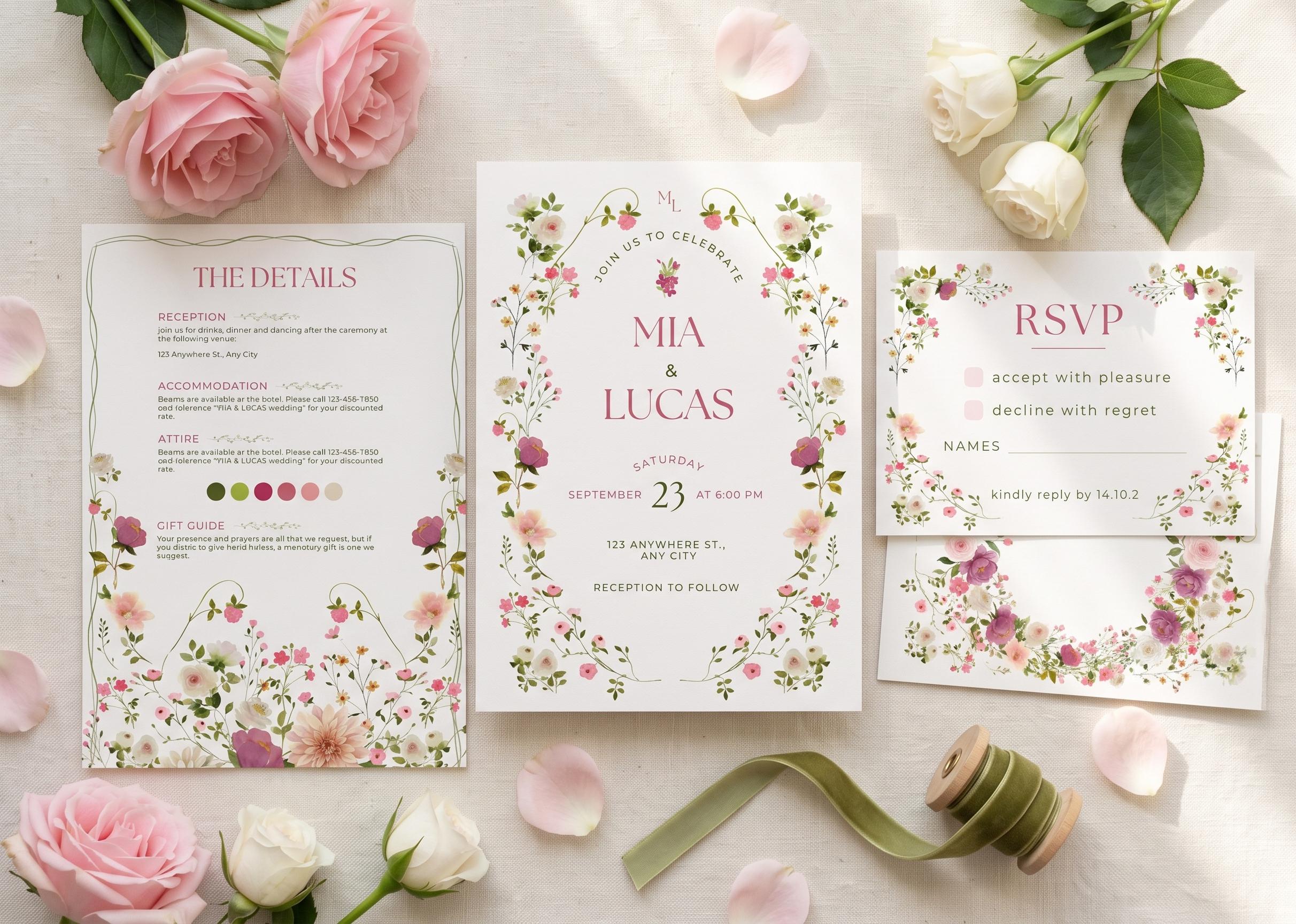 Blush Rose Bundle from the Blush Rose collection