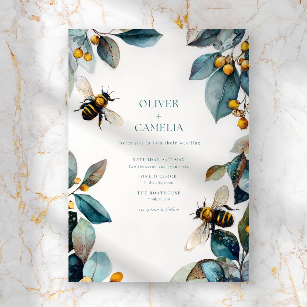 Honey Meadow Invitation from the Honey Meadow collection